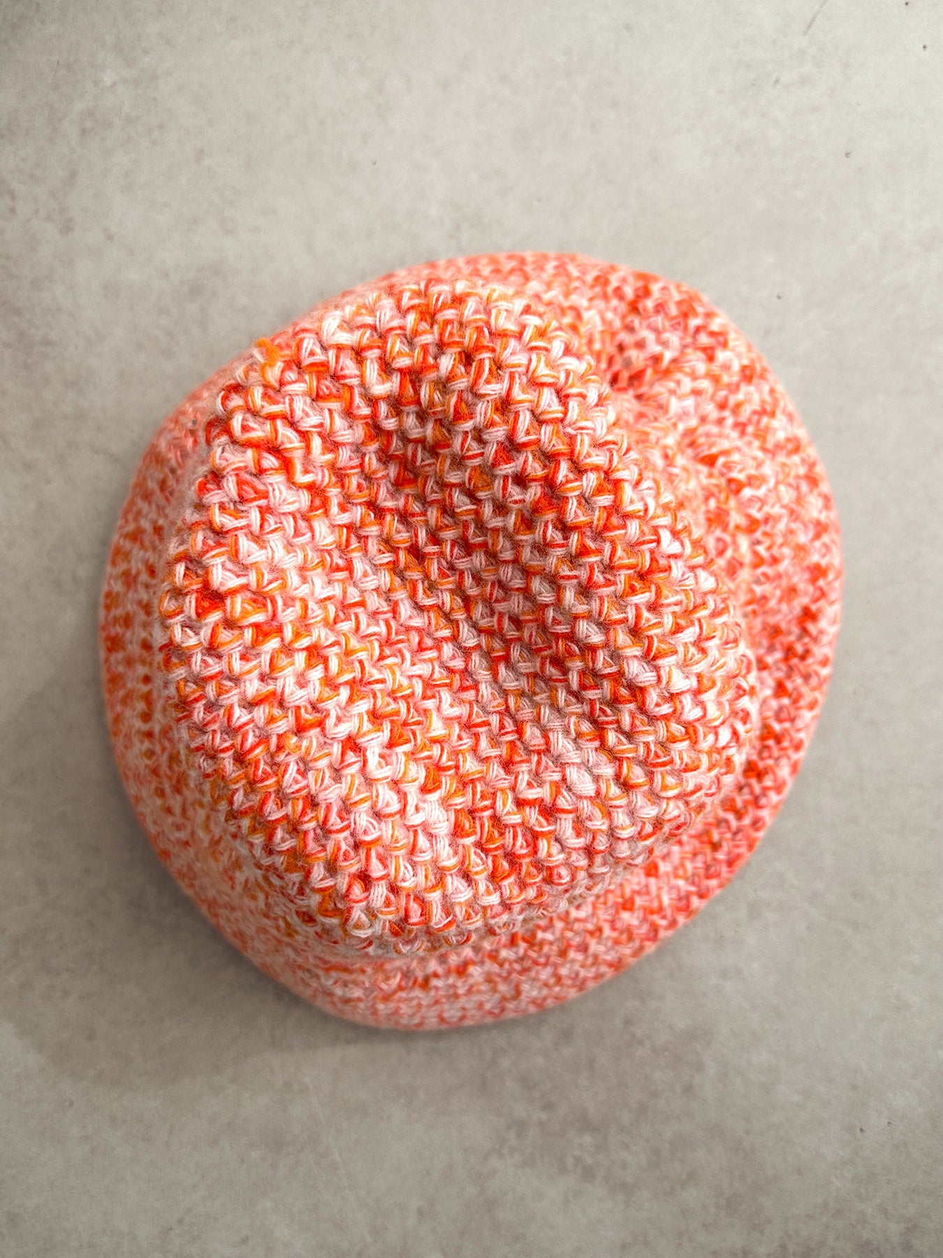 Orange Snuggle Hat