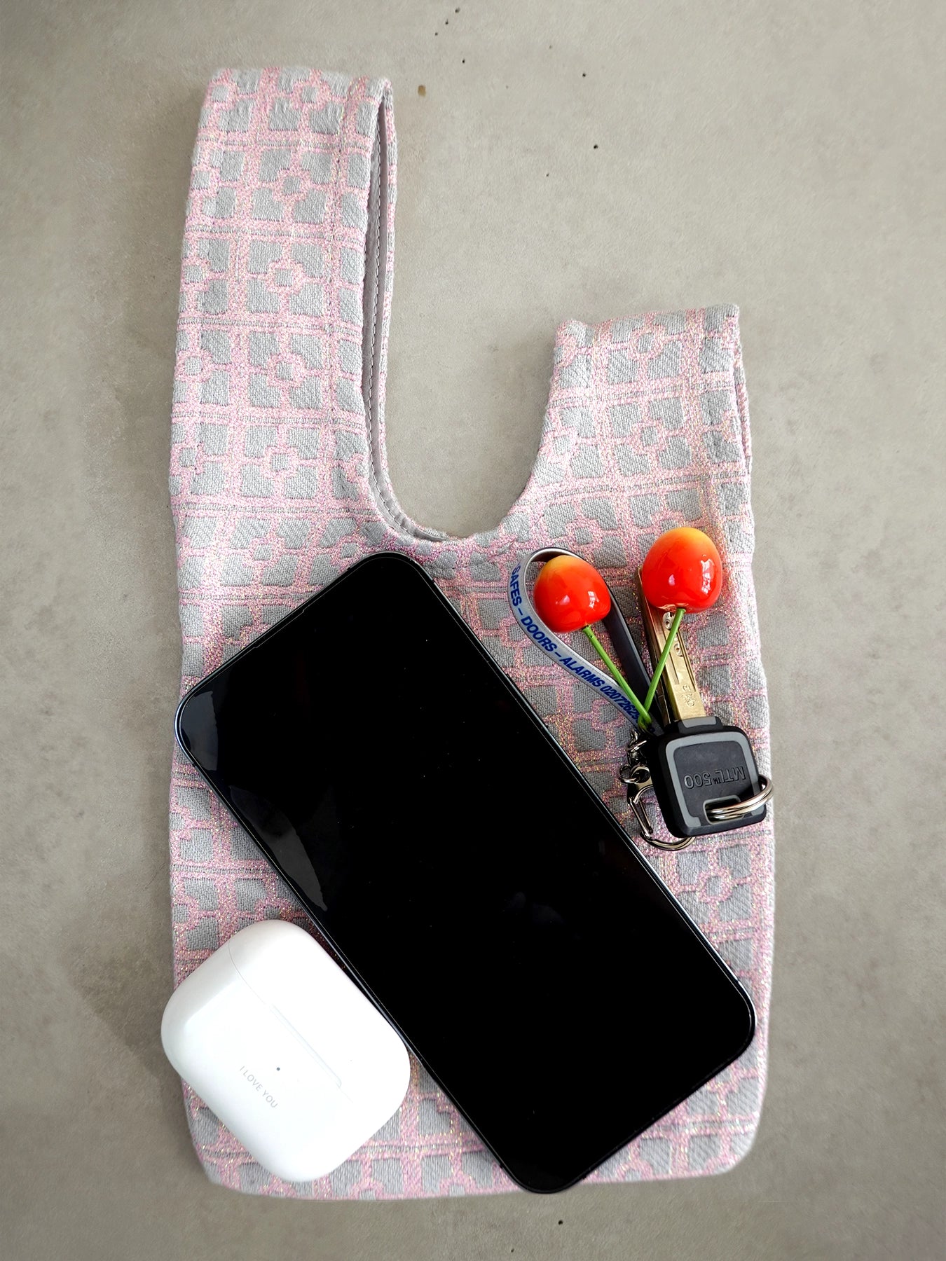 Pink Breeze Knot-toh Bag