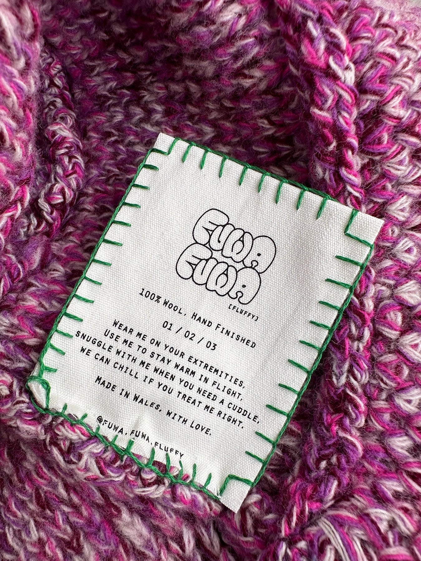 Pink/Purple Snuggle Hat