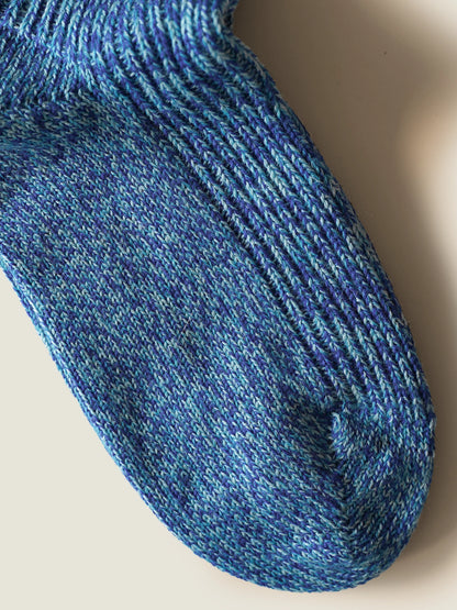 Blue House Socks