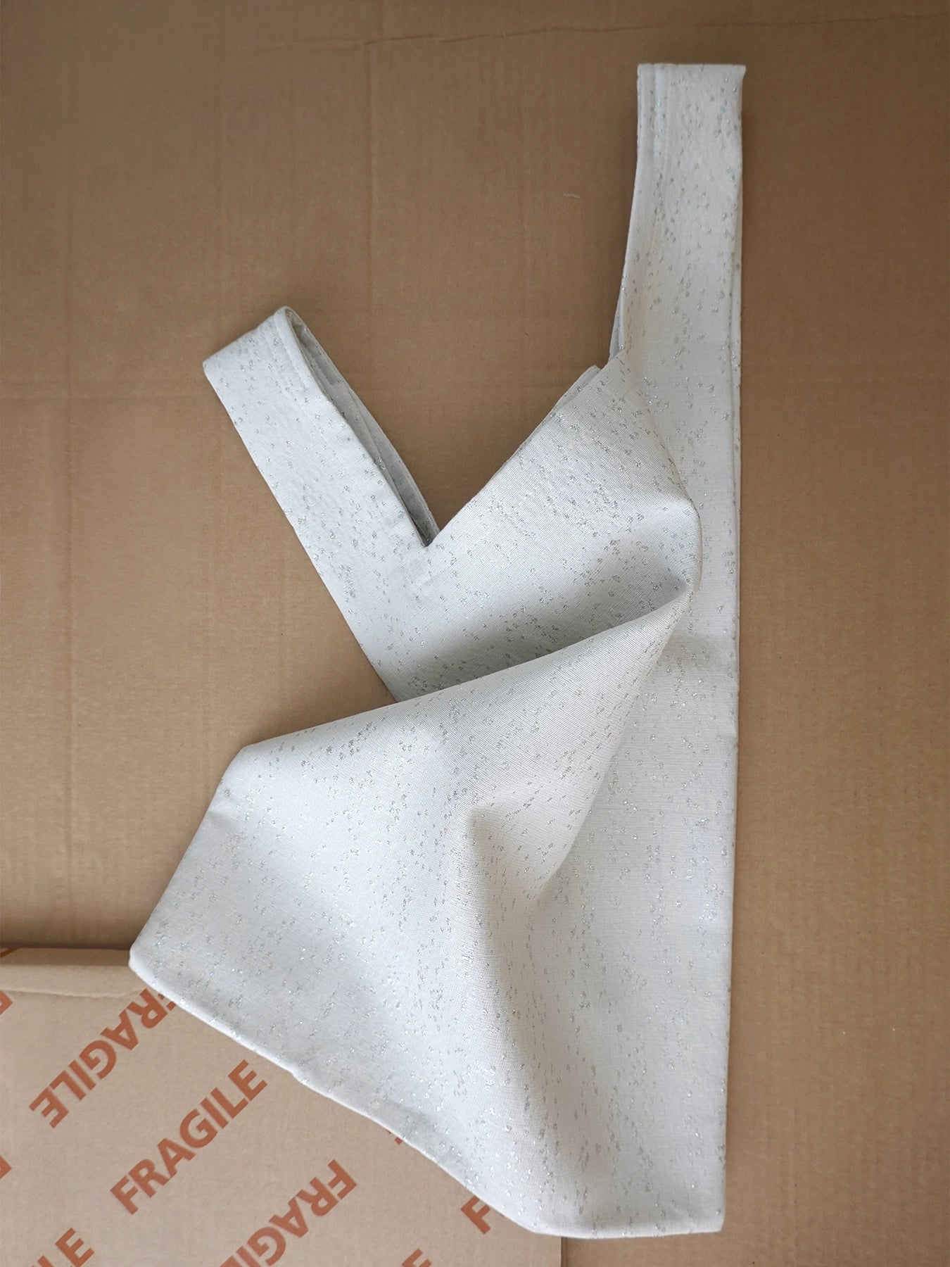 White Raindrops Jamboree Bag