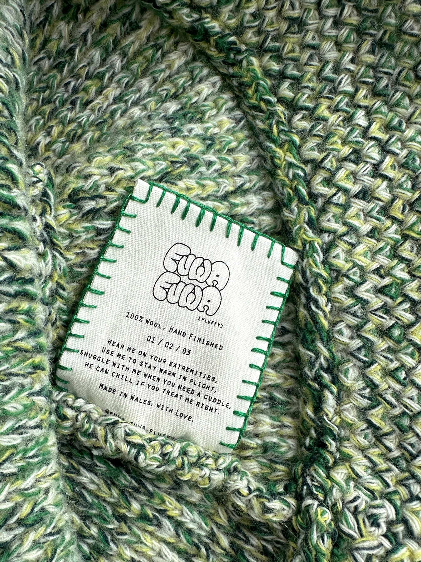 Green Snuggle Hat